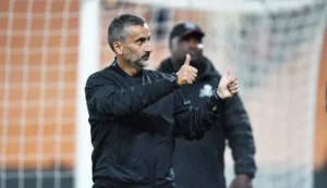 Jose Riveiro of Orlando Pirates during a PSL game
