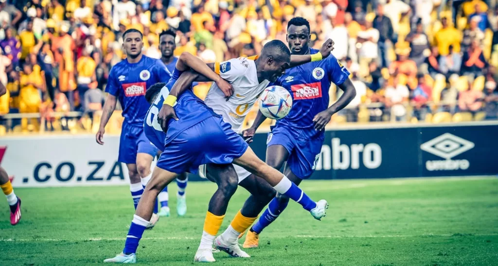 Kaizer Chiefs during the 1-0 loss against SuperSport United at Royal Bafokeng Stadium in the DStv Premiership