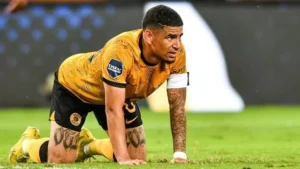 Keagan Dolly in Kaizer Chiefs colours