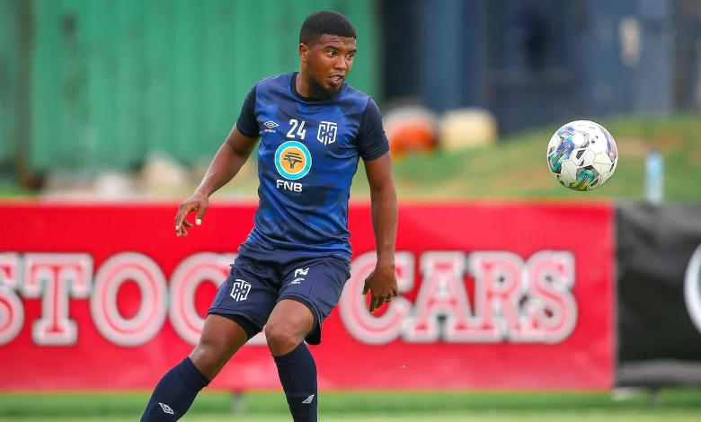 Lyle Lakay in Cape Town City colours