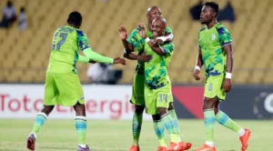 Marumo Gallants players celebrating a goal