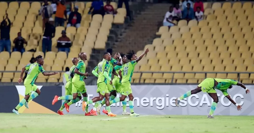 Marumo Gallants celebrating a goal