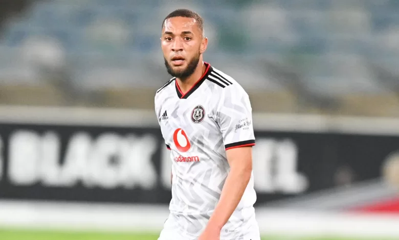 Miguel Timm in action for Orlando Pirates