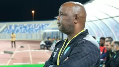 Pitso Mosimane looking on before a game