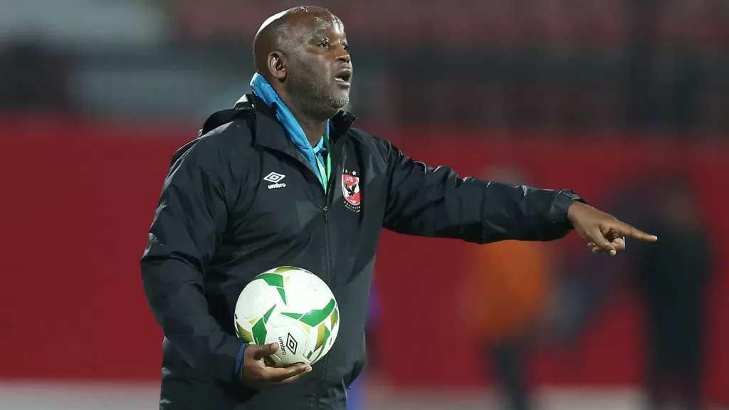 Pitso Mosimane during his Al Ahly stint 