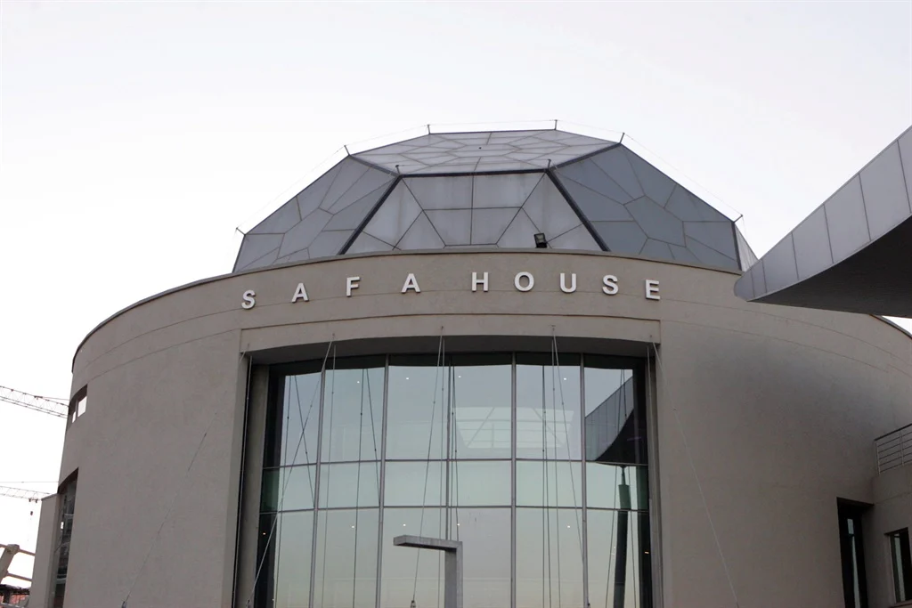 The SAFA House building in Johannesburg