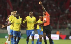 Nine-man Sundowns held Wydad