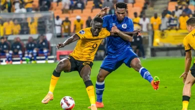 SuperSport United in action against Kaizer Chiefs in the league