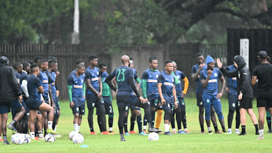 AmaZulu FC in training