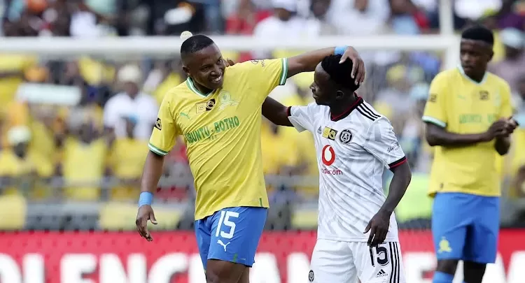 Andile Jali in action against Orlando Pirates