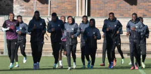 Bafana Bafana players in camp