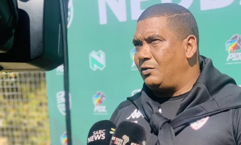 Sekhukhune United head coach Brandon Truter.