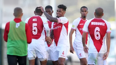 Cape Town Spurs players celebrating a win