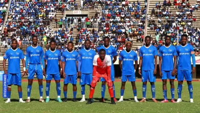 Dynamos FC posing for a picture before a game