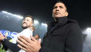 Maritzburg United head coach Fadlu Davids during the 2022/23 DStv Premiership season