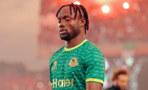 Fiston Mayele of Yanga before a game