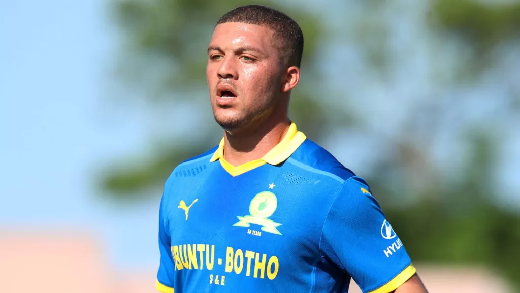 Grant Margeman in action for Mamelodi Sundowns 