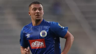 Grant Margeman during his loan stint at SuperSport United
