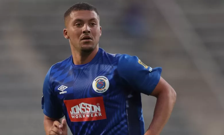 Grant Margeman during his loan stint at SuperSport United