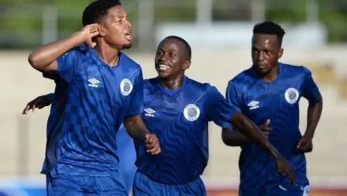 Jamie Webber during his SuperSport United days