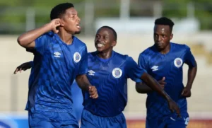 Jamie Webber during his SuperSport United days