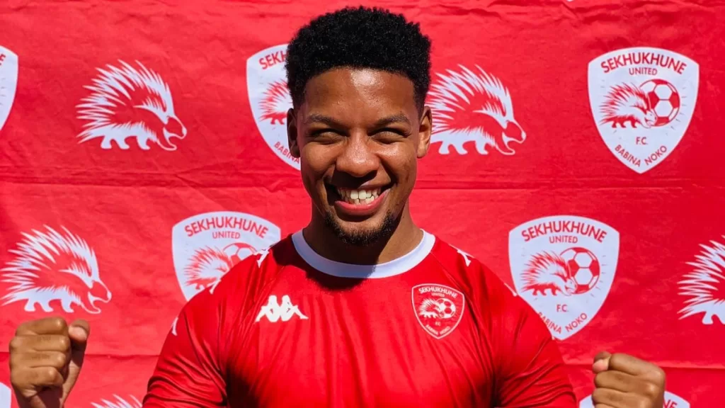 Sekhukhune United new player Jamie Webber