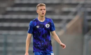 Jesse Donn in action for SuperSport United