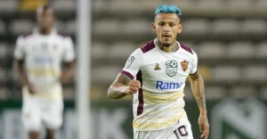 Junior Mendieta in Stellenbosch FC colours