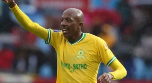 Khuliso Mudau in the colours of Mamelodi Sundowns