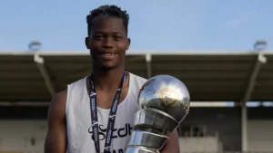 Moreirense winger Kobamelo Kodisang.