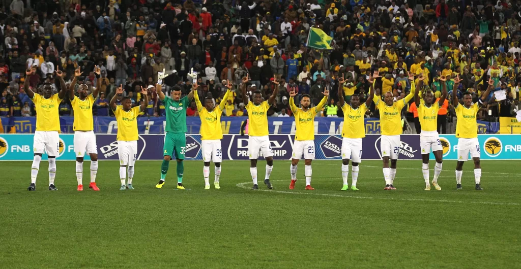 Mamelodi Sundowns during the 2022/23 DStv Premiership season