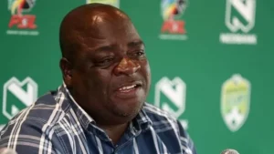 Former Chippa United coach Mike Lukhubene.