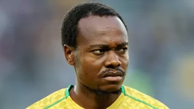 Bafana Bafana and Al Ahly star Percy Tau's huge relief