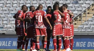 Sekhukhune United prior to a league game