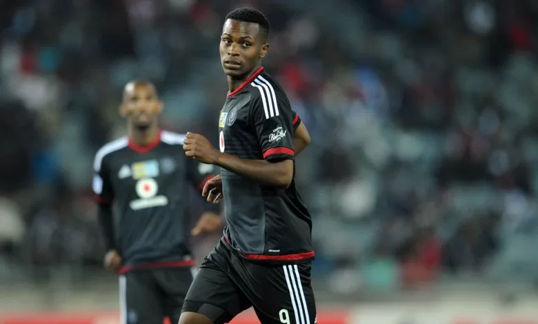 Siphamandla Sangweni during his stint at Orlando Pirates