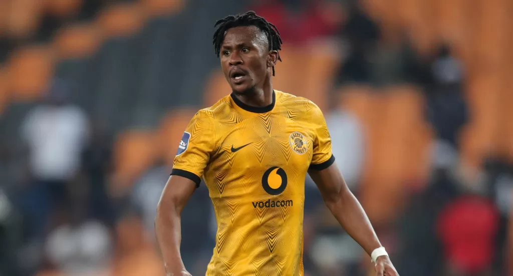 Siyabonga Ngezana during in action for Kaizer Chiefs in the DStv Premiership