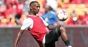 Thabo Rakhale during his stint at Orlando Pirates