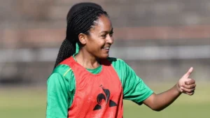 Thalea Smidt in smiles.