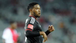 Thandani Ntshumayelo during his stint at Orlando Pirates