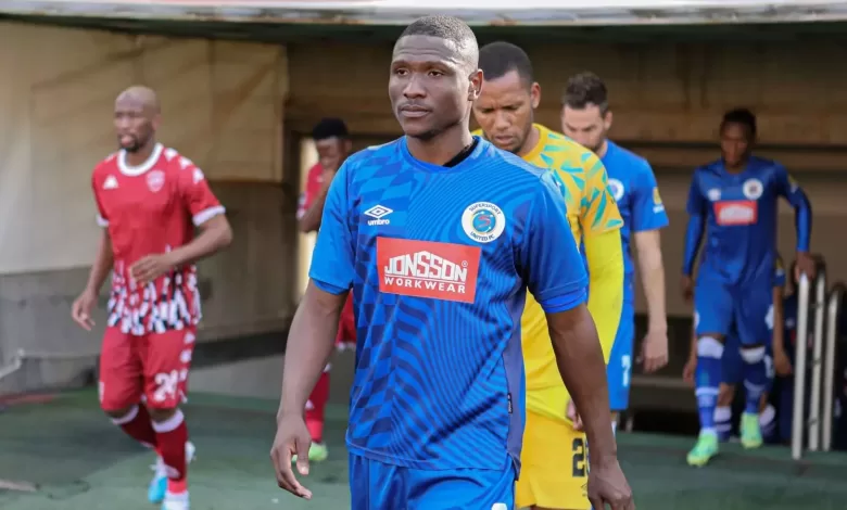 Thatayaone Ditlhokwe during his SuperSport United days