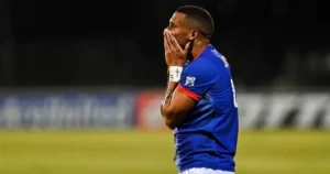 Wayde Jooste in the colours of Maritzburg United in the DStv Premiership