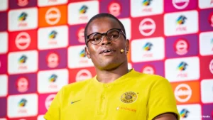 Willard Katsande during the media during his Kaizer Chiefs days