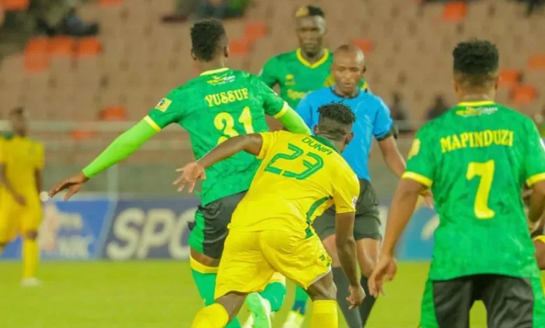 Yusuph Athuman in action for Young Africans SC