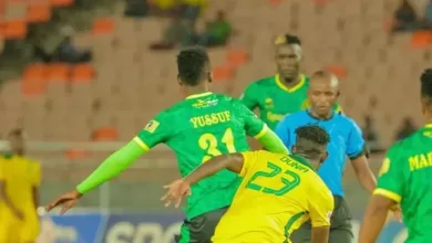 Yusuph Athuman in action for Young Africans SC