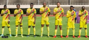 Zim players before a game