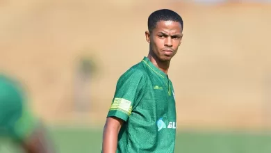 Luciano van Heerden during a match for Baroka FC