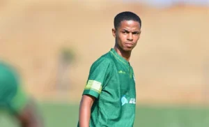 Luciano van Heerden during a match for Baroka FC