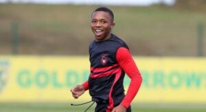 Former TS Galaxy midfielder Aphelele Teto