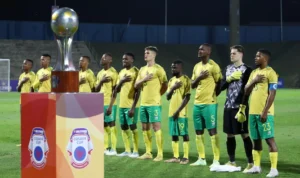 Bafana Bafana players getting ready for COSAFA Cup