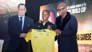 Bambanani Mbane set to leave a mark at the World Cup.